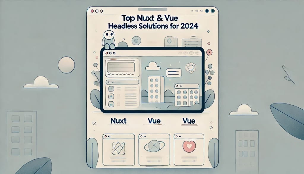 Beste Nuxt & Vue Headless CMS-Lösungen für 2024