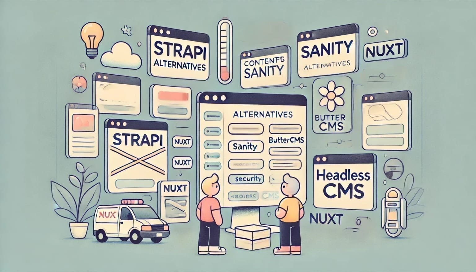 Top-Alternativen zu Strapi: Finden Sie das beste Headless CMS für Nuxt